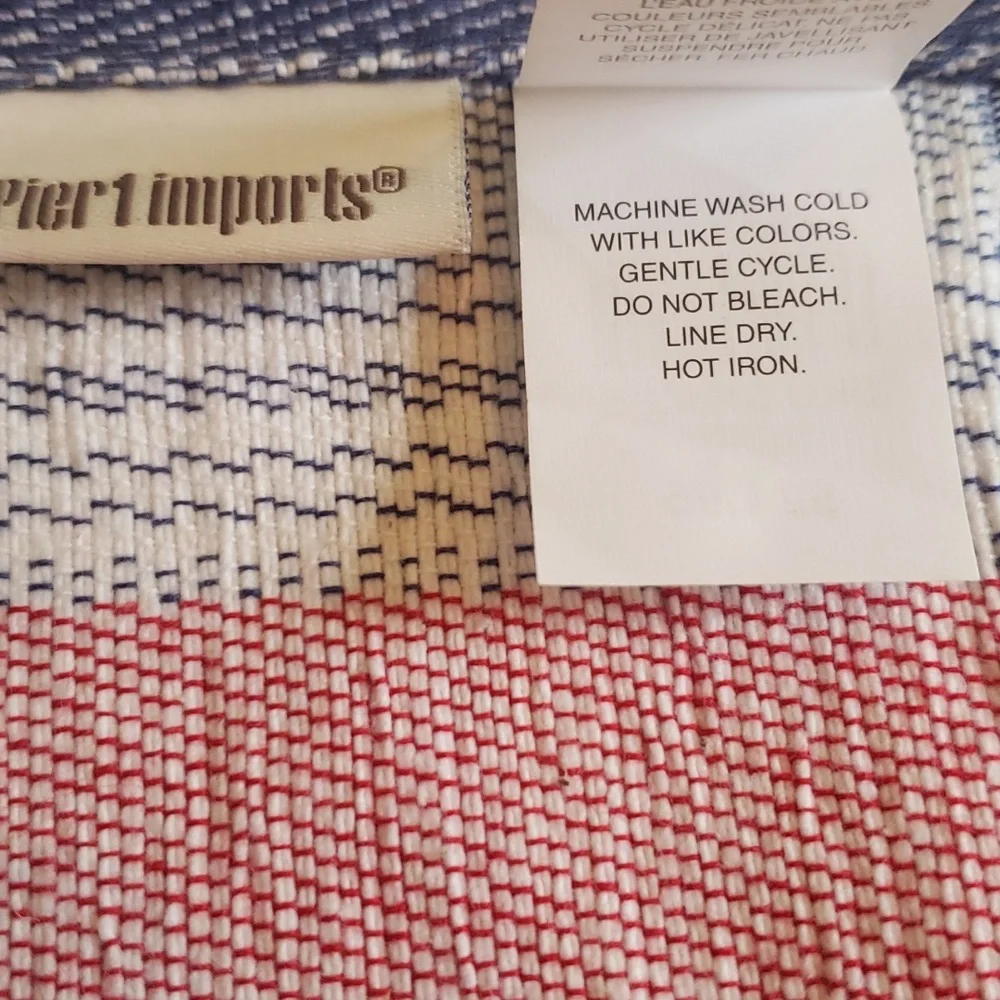Pier 1 Imports Striped Table Runner